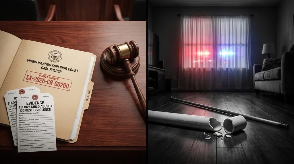 St. Croix Mother Arrested After Beating Teen Daughter With PVC Pipe And Curtain Rod Over Truancy, Forcing Sister To Cut Off Two Years Of Dreadlocks