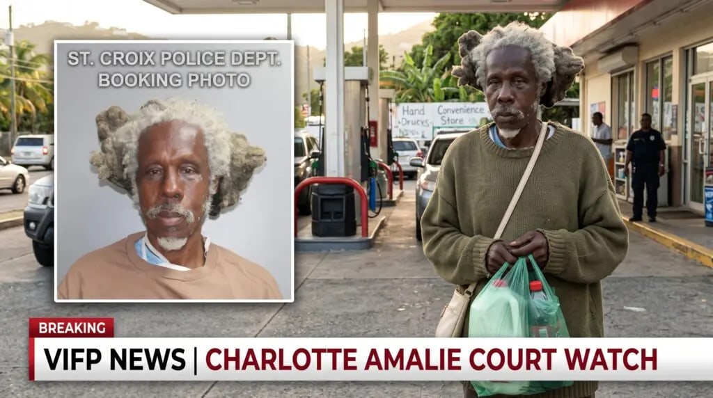 Half-Naked St. Croix Man Threatens To ‘Bam Bam Bam’ Kill Gas Station Staff In St. Thomas Petit Larceny Rampage, VIPD Says