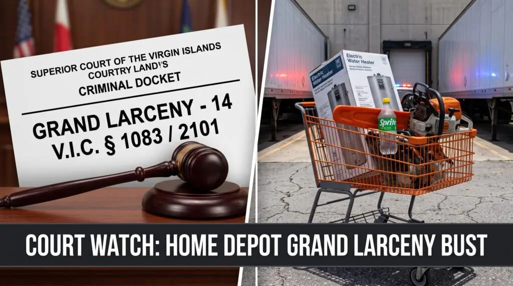 HOME DEPOT HEIST BUSTED: 60-Year-Old Serial Shoplifter Nabbed Behind St. Thomas Store With Chainsaws, Water Heater And A Sprite